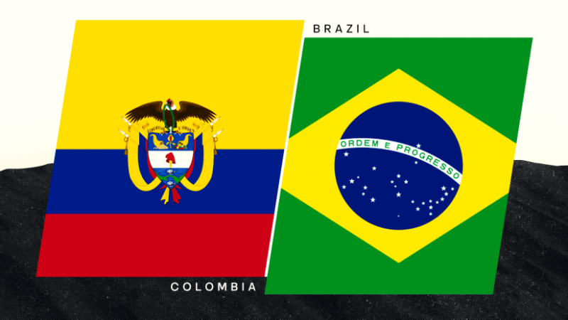 Brazil và Colombia